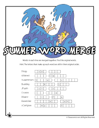 Summer Word Searches And Summer Word Puzzles Woo Jr Kids Activities Summer Words Word Puzzles Summer Puzzle