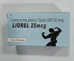 Liothyronine LIOREL 25MG TAB, Strength: 25 mcg at ₹ 500/bottle in Nagpur | ID: 2858879000230