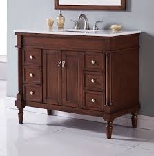 This free standing vanity includes two soft closing doors with brushed nickel hardware that adds a modern appeal. Bathroom Vanities Joss Main