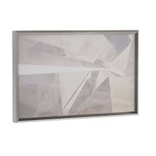 I Quadro 80 Cm X 50 Cm Perspective Cinza Tok Stok