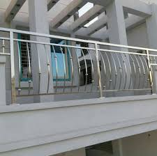 Pagar Balkon Steel Railing Design Stair Railing Design Handrail Design