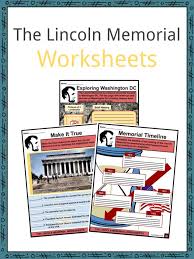 Worksheets, lesson plans, activities, etc. The Lincoln Memorial Facts Worksheets Design History For Kids