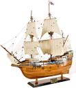 Amazon.com: Old Modern Handicrafts Mayflower Wooden Ship Model ...