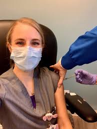 It's an exciting day for the Grace OBGYN family! Our very own Dr. Manning,  Dr. Pico, Dr. Rex and Dr. Suba received dose 1 of the COVID-19 vaccine!  We're feeling grateful and