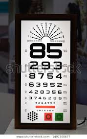 Eye Test Chart E Chart Vision Stock Photo Edit Now 1497300677