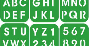 Pochoir Alphabet A Imprimer Gratuit Pochoir Alphabet Alphabet A Imprimer Pochoirs Imprimables Gratuits