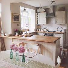 60 Inspiring U Shaped Kitchen Ideas Breakfast Bar Http Seragidecor Com 60 Inspiring U Shaped Kitch Kitchen Remodel Small Kitchen Design Small Kitchen Design