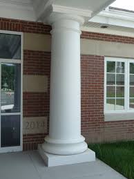 Columns are made from fiberglass & reinforced plastic that can be molded in most any shape. Pre Fabricated Fiberglass Columns By Cheyenne Company