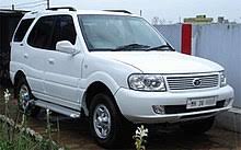 Use the following model template as the foundation for the autopedia's model page: Tata Safari Wikipedia