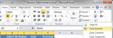 In this article, i described two methods of doing that. Remove Table Format In Excel Teachexcel Com