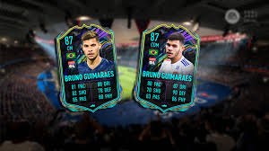 Graphic design elements (ai, eps, svg, pdf,png ). Fifa 21 Bruno Guimaraes Future Stars Sbc Solution Earlygame