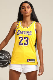 Lakers gear had gradually taken on a more golden hue under adidas, harris said. Nike Los Angeles Lakers Lebron James 23 Swingman Nba Jersey Yellow Purple Culture Kings