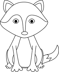 Black And White Cute Black And White Fox Clipart Fox 20clipart Fox Images Art Art Clipart
