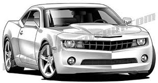 Black And White Camaro Clipart 2010 Chevrolet Camaro Clip Art Front View In 2020 Camaro Chevrolet Camaro 2010 Chevy Camaro