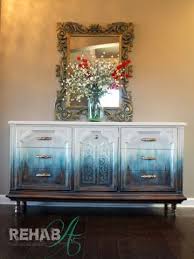 Ombre Balayage Dresser Painted Furniture Redo Furniture Decor