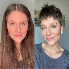 Does this short haircut suit me?