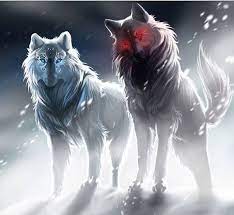 In a dying world, there exists an ancient. Anime White Wolf With Blue Eyes Google Search Fantasy Wolf Anime Wolf Wolf Art