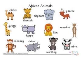 The african continent is home to a diverse group of animals. African Animals For Kids