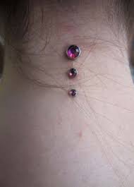 terrific pics dermal piercing nape thoughts skin piercings are also called single point piercings for derma neck piercing cool piercings body jewelry piercing