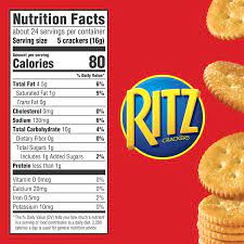Amazon Com Galletas Saladas Originales Ritz Caja De 13 7 Onzas Comida Gourmet Y Alimentos