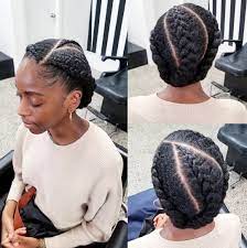 Hello Naturals Here S A Protective Style Updo You Can Try It Doesn T Have To Be C Protective Hairstyles For Natural Hair Natural Hair Updo Curly Hair Styles