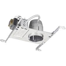 Progress Lighting 4 In Metallic 12 Volt New Construction Recessed Housing Non Ic P816 Tg The Home Depot