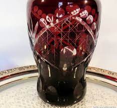 Kieliszki ręcznie szlifowane buzau perla lux. Buzau Perla Lux Karaffe Kristal Mit 4 Weinglaser In Bordo Ebay