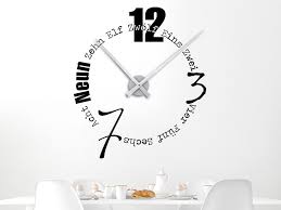Wandtattoo Wanduhr Designerzeit Uhr In 2020 Wandtattoo Innenausstattung Und Wandtattoos