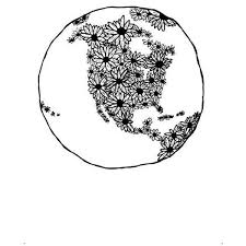 Gallery For Tumblr Flower Drawing Transparent Liked On Polyvore Featuring Fillers Doodle Other Art Fillers Drawings And Scribble Earth Tattoo Art Ink