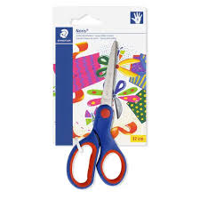 CISEAUX 14 CM EN BLISTER ASSORTIES