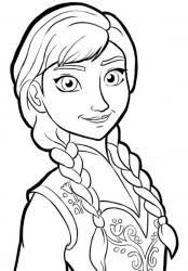 Nous vous proposons aujourd'hui pour votre coloriage le princesse elsa disney frozen dessin à imprimer. Coloriage D Elsa Et Anna De La Reine Des Neiges