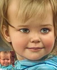 Legally blind artist seeking pet portrait feedback