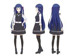 Namino Murakami Va Namino Murakami Sora To Umi No Aida Anime In 2021 Anime Character Design Character Design Anime Outfits