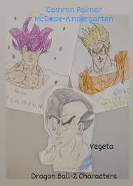 Surprise your friends, show them how beautiful you can draw the all characters of the dragon ball z. Camron Palmer Dragon Ball Z Characters Cps All City Visual Arts Exhibitions