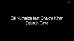 Dato' sri siti nurhaliza binti tarudin ssap, dimp, jsm, sap, pmp, aap (jawi: Siti Nurhaliza Feat Chakra Khan Seluruh Cinta Lirik Youtube