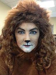 Cowardly Lion Face Paint Lion Face Paint Lion Makeup Face Painting Easy
