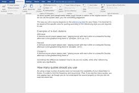 On this page we'll cover the basics of integrating quotations. How And When To Use Footnotes Including Word Instructions