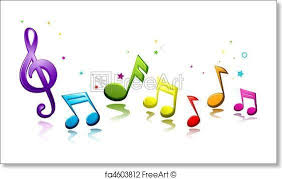 Watercolor colorful music notes clipart, music notes clip art, music clipart, 22 png watercolor graphics commercial use, digital, scrapbook bbtracy 5 out of 5 stars (19) Free Art Print Of Musical Rainbow Free Art Prints Art Prints Music Drawings