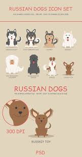 Russian Dogs Icons On Behance Dog Icon Russian Dogs Dogs