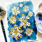 Winter Watercolor Snowflakes — The Scrappy... event in Charlottesville, VA