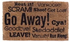 Answers for skedaddled crossword clue. Coco Mats N More Go Away Synonyms Doormat Door Mat Kids Rugs Going Away