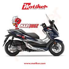 Honda Forza 250 Marquez Sticker Set Modeli 2020 Honda Motosikletler Aksesuarlar