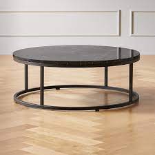Sports a low rise at just 12 off the floor. Smart Round Black Marble Coffee Table Reviews Cb2