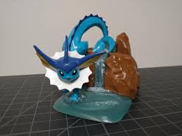 Vaporeon 3D Printed Light-up Statue : rpokemon