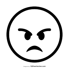Smiley Face Angry Smiley Angry Face Emoji Emoji Drawing