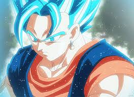 Dragon ball gif by toei animation uk. Goku Super Saiyan Blue Dragon Ball Z Gif Animations