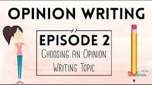 Opinion Writing For Kids Episode 3 Making A Plan Youtube Opinion Writing Persuasive Writing Writing Topics