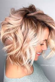 Messy and natural looking short hairstyles are very popular among women all around the world. 23 Messy Bob Hairstyles For You Lovehairstyles Com Hair Styles Champagne Hair Messy Bob Hairstyles