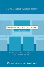 Het nederlandse goederenrecht is een onderdeel van het vermogensrecht (in de zin van rechtsgebied). Ars Aequi Geschetst Goederenrecht Geschetst 9789069168371 S E Bartels Boeken Bol Com