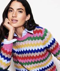 Las mejores ofertas en Suéteres para mujer a rayas de negocios de lana